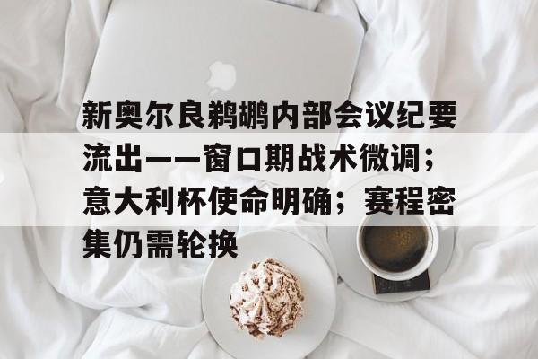 牛牛体育 -包含新奥尔良鹈鹕内部会议纪要流出——窗口期战术微调；意大利杯使命明确；赛程密集仍需轮换的词条